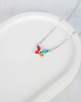 Colorful Butterfly Necklace