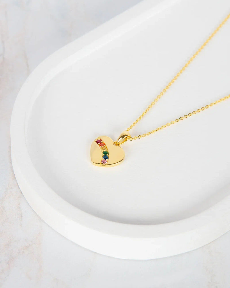 Golden Heart Necklace