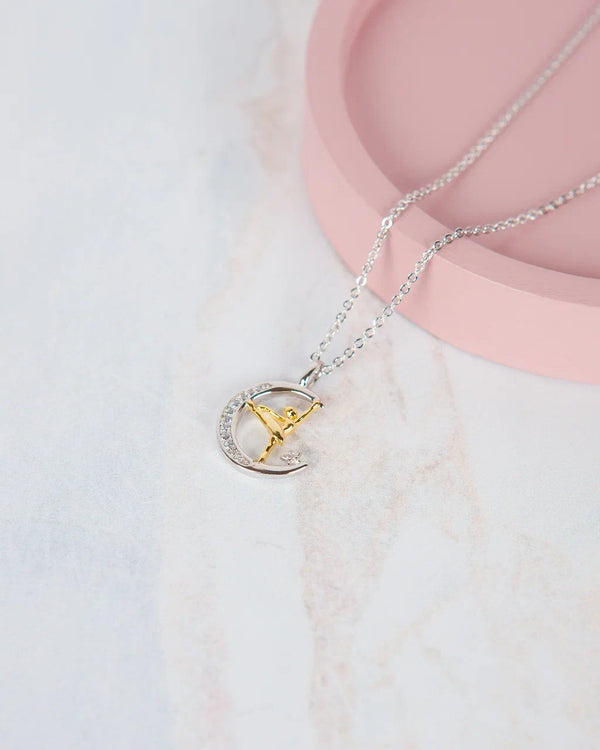 Golden Ballerina Necklace