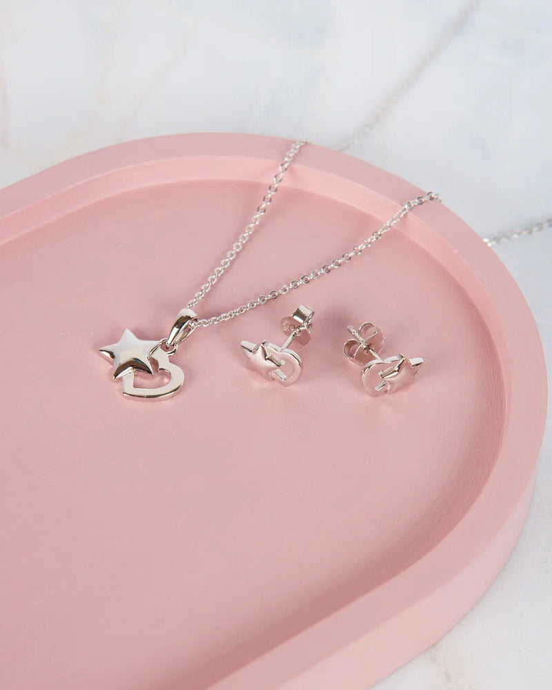 Stars and Hearts Necklace