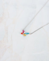 Colorful Butterfly Necklace