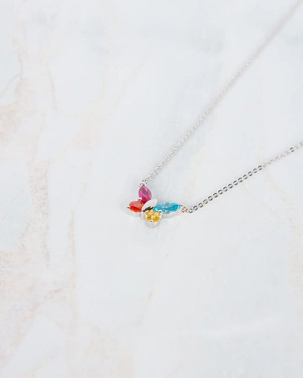 Colorful Butterfly Necklace