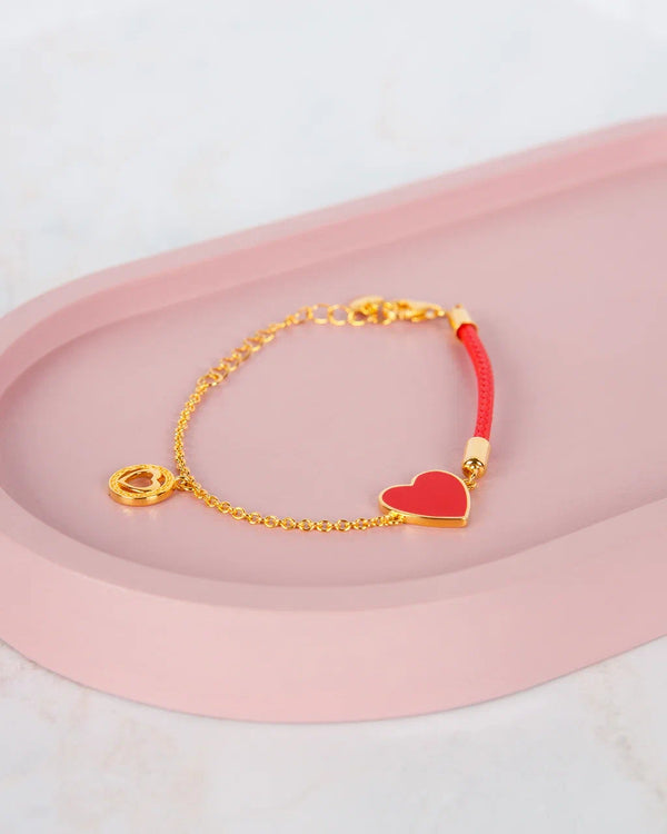 Make a Wish Gold Plated Bracelet