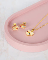 Golden Heart Necklace