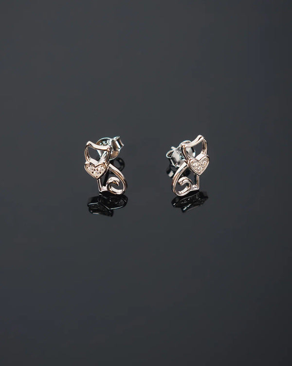 Kitty love earrings