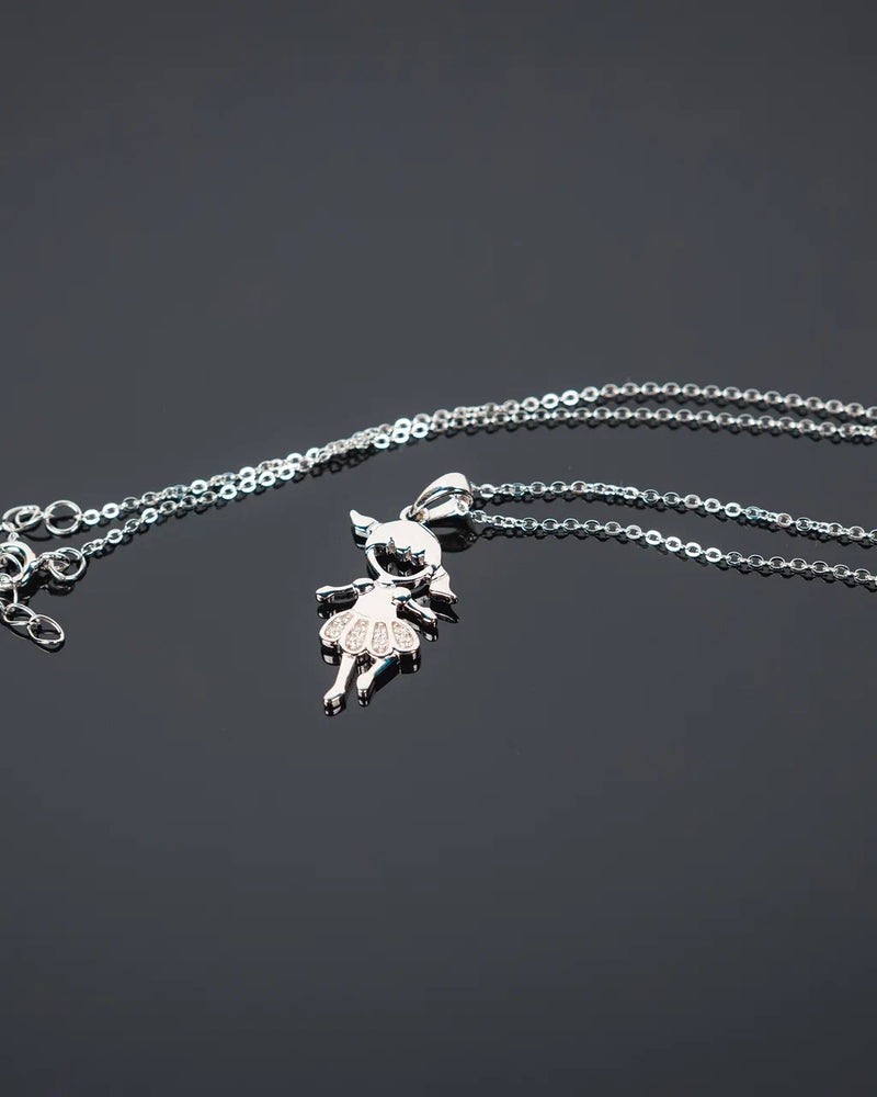 Dancing baby necklace