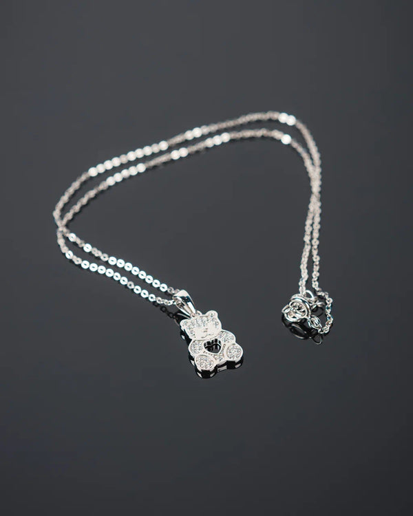 Teddy bear necklace